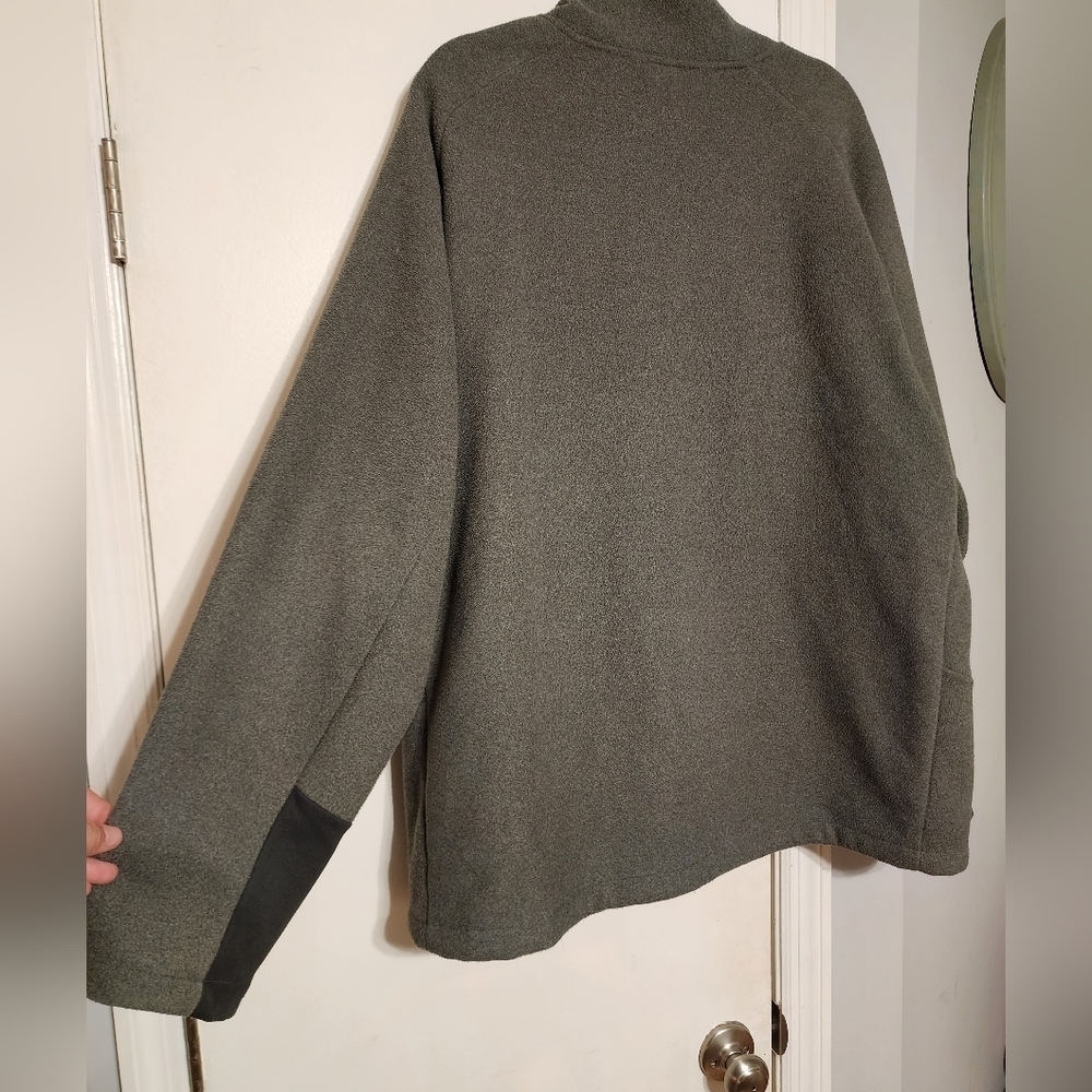 The North Face mens fleece jacket grey size XXL - Picture 6 of 9